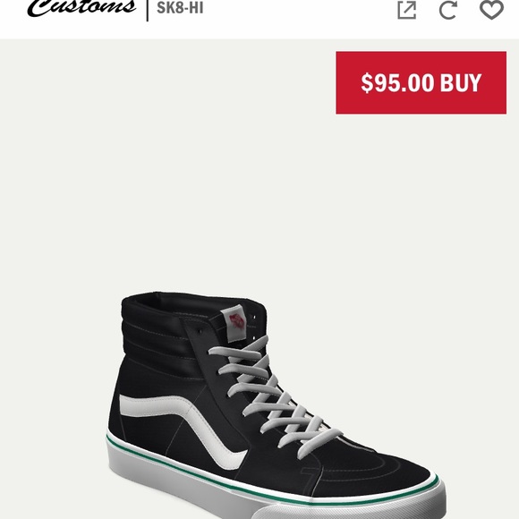 Custom High Top Vans - Picture 7 of 7